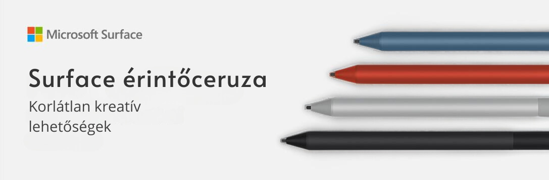 Microsoft Surface Pen v4 Charcoal érintőceruzaharcoal